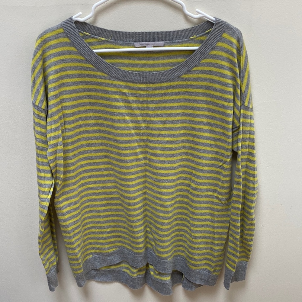 Gap striped sweater; S